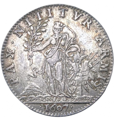 Jeton Henri IV " Pax Nititur Armis " 1607