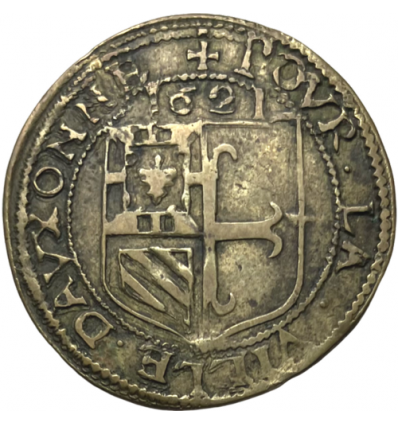 Bourgogne, jeton aux armes de Jurain, maire d'Auxonne 1621