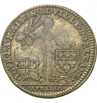 Jeton maison commune d’Orléans 1608