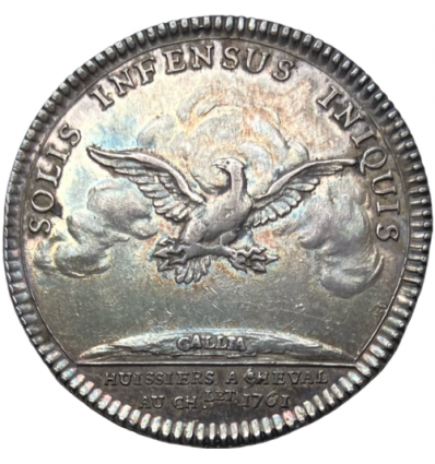 Jeton Louis XVI huissiers à cheval du Châtelet 1761