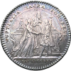 Jeton mariage de Louis XV et de Marie Leszczynska 1725