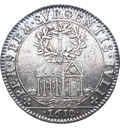 Jeton Henri IV la chapelle de Fontainebleau 1610