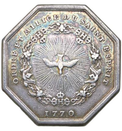 Jeton Louis XV ordre du Saint-Esprit s.d.