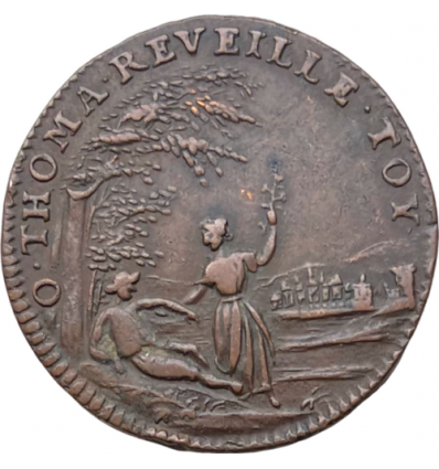 Pays-Bas septentrionaux, jeton ville d'Utrecht s.d.