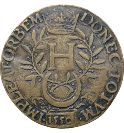 Jeton Henri II conseil du roi 1550