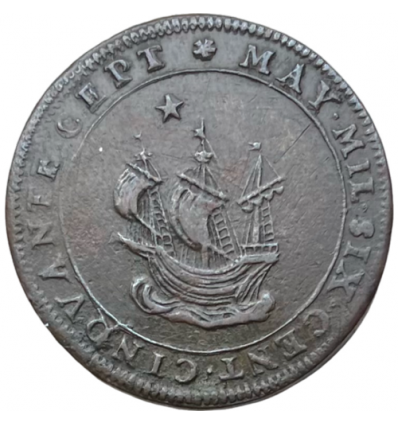 Jeton confrérie des marchands de vin 1657