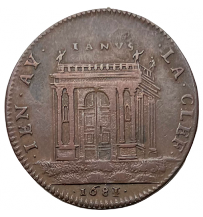 Jeton Louis XIV " Ien Ay La Clef " 1681