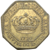 Jeton corporations diverses, Dufour, Salle neuve du palais, A la couronne 1720