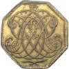 Jeton corporations diverses, Dufour, Salle neuve du palais, A la couronne 1720