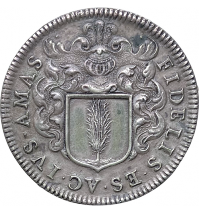 Noblesse d'IDF, jeton Isaac de Laffemas 1665