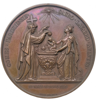 Louis-Philippe I baptême de Louis-Philippe-Albert Comte de Paris 1841