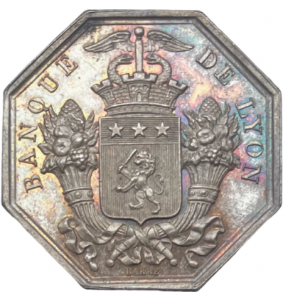 Jeton banque de Lyon 1835