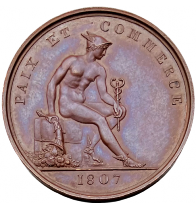 Napoléon I Paix et Commerce 1807