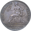 Lorraine, jeton Louis XIV, intendance de Lorraine, de Bar et des trois évêchés 1661