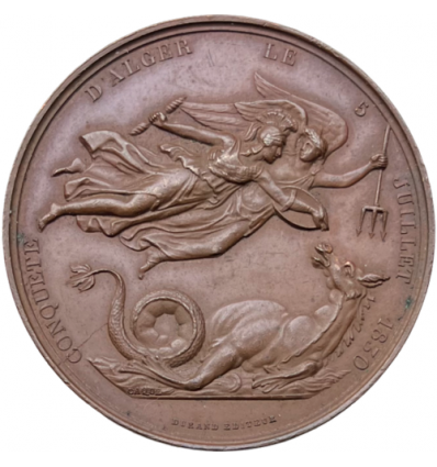 Algérie, prise d'Alger par le comte de Bourmont 1830