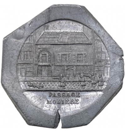 IIème République, médaille Passage Molière 1848