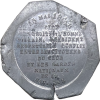 IIème République, médaille Passage Molière 1848