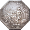 Jeton de la Compagnie de la Guyane française, agriculture et commerce s.d.