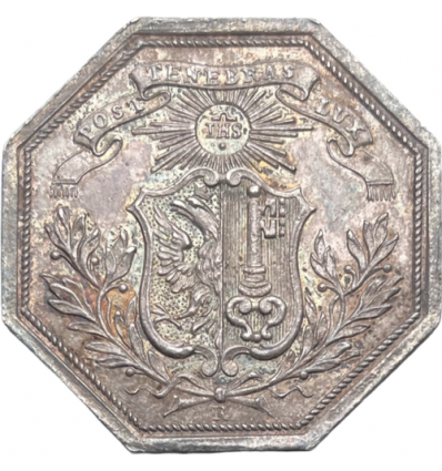 Suisse, jeton comité général, société pour l'avancements des Arts de la ville de Genève s.d.