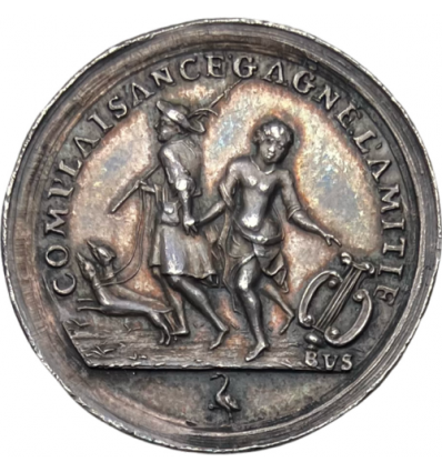 Pays-Bas, médaille nieuwjaarspenning 1755