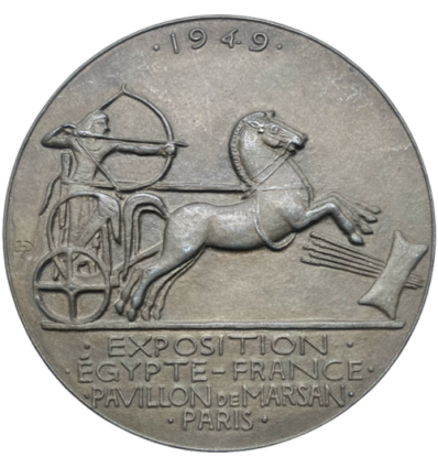 Exposition Égypte-France au Louvre ( Pavillon de Marsan ) par Dropsy 1949