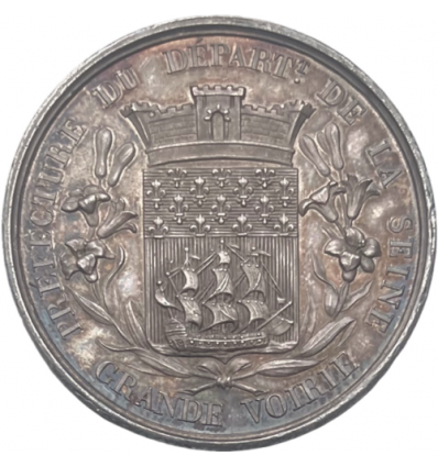 Jeton administration de de Paris Grande Voirie 1814