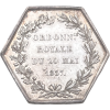 Jeton société anonyme du pont du Carrousel 1837