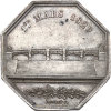 Jeton société anonyme du pont d'Ivry 1844
