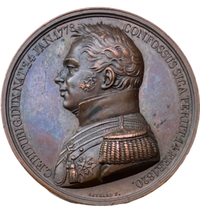 Mort du duc du Berry par Gayrard 1820