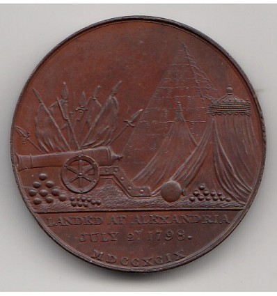 Egypte débarquement de Napoléon à Alexandrie 1798
