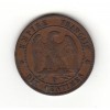 Satirique 10 centimes Napoléon III tête de cochon 1853 D