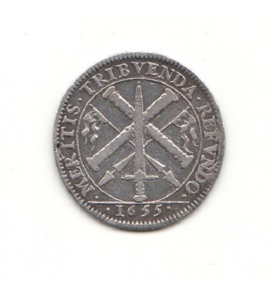 Jeton Louis XIV ordinaire des guerres, prise d'Arras 1655