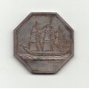 Jeton compagnie d'assurances maritimes du Havre 1850