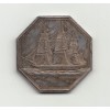 Jeton L'Univers compagnie d'assurances maritimes au Havre 1853