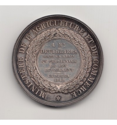 Ministère de l'Agriculture, lutte contre le choléra 1849