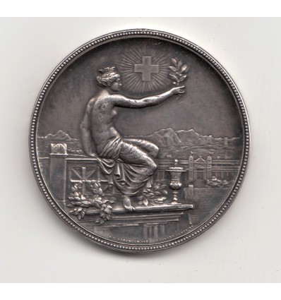 Suisse, médaille de Tir Winterthur 1895