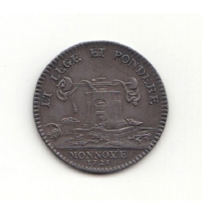 Jeton Louis XV la Monnaie 1723