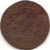 Pays-Bas Espagnols jeton Philippe II 1596