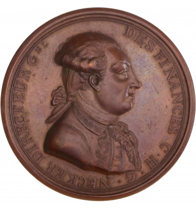 Jacques Necker ( 1732-1804 ) directeur général des finances par Montagny s.d.