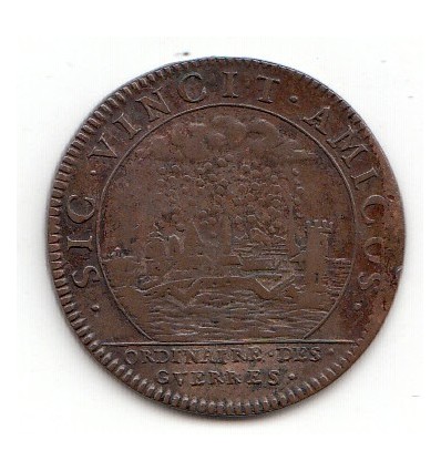 Jeton Louis XIV ordinaire des guerres prise de Dunkerque 1663