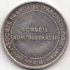 Jeton société française d'archéologie, conseil d'administration s.d.