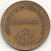 Jeton société des Bains de Mer de Monaco, cercle des étrangers s.d.