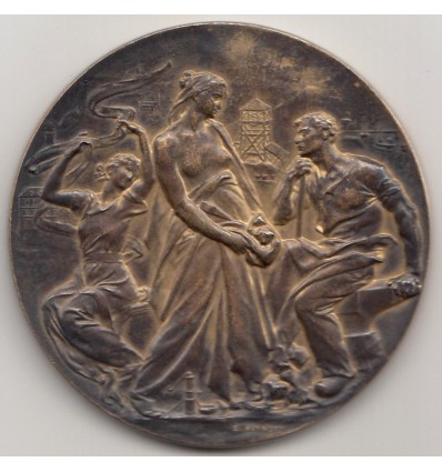 Médaille chambre de commerce de Saint-Etienne 1896