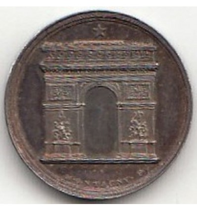 Médaille Napoléon I l'Arc de triomphe s.d.