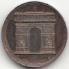 Médaille Napoléon I l'Arc de triomphe s.d.