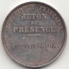 Jeton de présence souvenir du siège de Paris 1870-1871