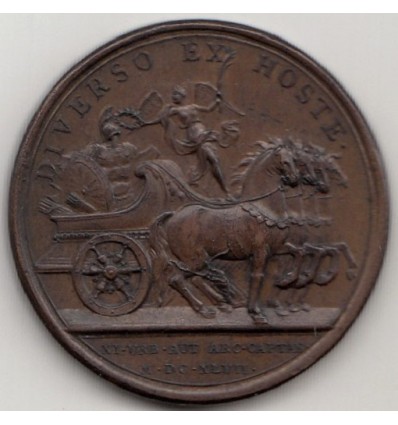 Louis XIV prise des onze villes 1647