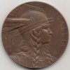 Médaille Gallia par Charles Pillet s.d.