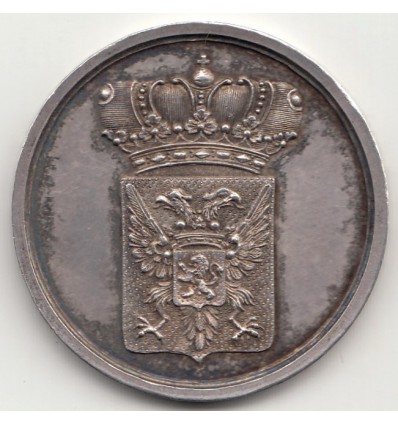 Pays-Bas, royaume de Hollande, Louis-Napoléon, médaille Kiezers-penning Rijnland s.d.