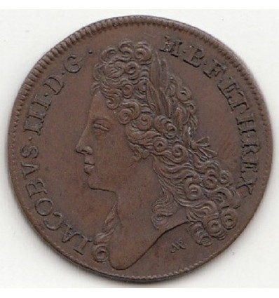 Grande-Bretagne, jeton James III et Princesse Louisa s.d. ( 1712 )